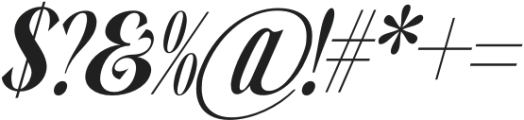 Traditional Challenges Regular Italic otf (400) Font OTHER CHARS