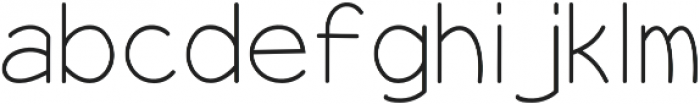 Traditional Tattoo San Serif otf (400) Font LOWERCASE