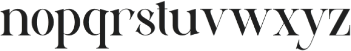 Trafise Regular otf (400) Font LOWERCASE