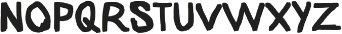 Trahuma Regular otf (400) Font LOWERCASE