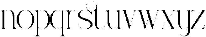 Trailogen otf (400) Font LOWERCASE