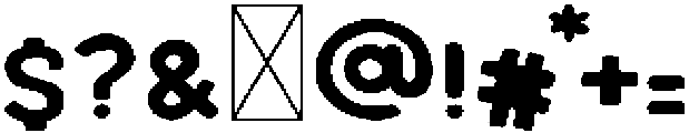 Trait Seul Regular otf (400) Font OTHER CHARS
