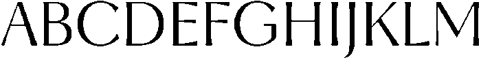 Trancoso Sans Light otf (300) Font UPPERCASE