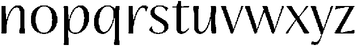 Trancoso Sans Light otf (300) Font LOWERCASE
