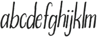 Tranquila Eroded Italic otf (400) FONT