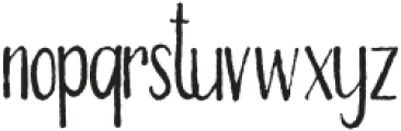 Tranquila Eroded otf (400) Font LOWERCASE