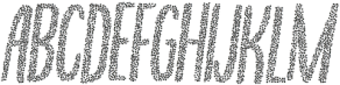 Tranquila Stipple Italic otf (400) Font UPPERCASE