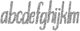 Tranquila Stipple Italic otf (400) FONT