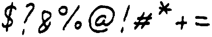 Tranquilly Bold otf (700) Font OTHER CHARS
