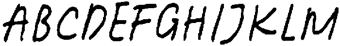 Tranquilly Bold otf (700) Font UPPERCASE
