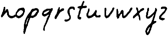 Tranquilly Bold otf (700) Font LOWERCASE