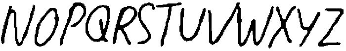 Tranquilly One otf (400) Font UPPERCASE