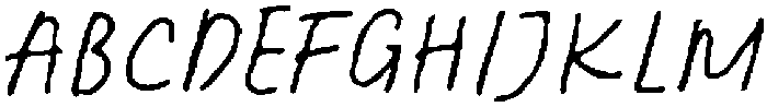 Tranquilly Regular otf (400) Font UPPERCASE