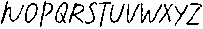 Tranquilly Regular otf (400) Font UPPERCASE
