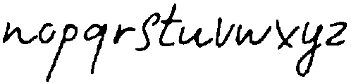 Tranquilly Two otf (400) Font LOWERCASE