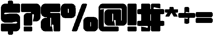 Transition Distance Regular otf (400) Font OTHER CHARS