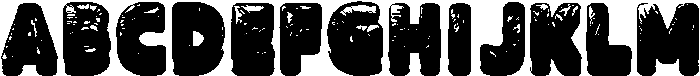 TrashType Regular otf (400) Font UPPERCASE