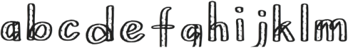 Travel Ink Regular otf (400) Font LOWERCASE