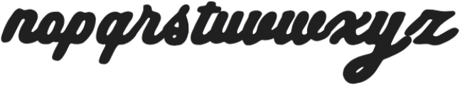 Travel Melted Medium Script otf (500) Font LOWERCASE