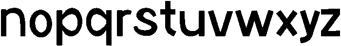 Travel Regular otf (400) Font LOWERCASE