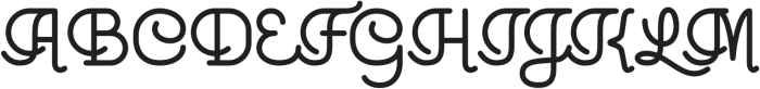 TravelGrowthScript-Regular otf (400) Font UPPERCASE