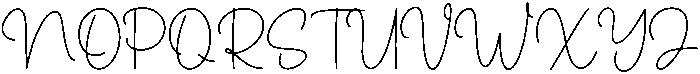 Traveling Regular otf (400) Font UPPERCASE