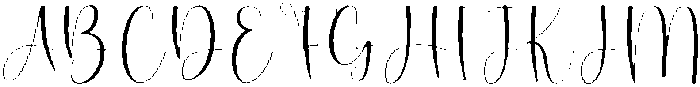 Traveling Regular otf (400) Font UPPERCASE