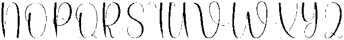 Traveling Regular otf (400) Font UPPERCASE