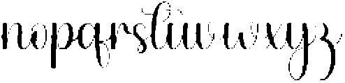 Traveling Regular otf (400) Font LOWERCASE