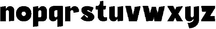 Traven Regular otf (400) Font LOWERCASE