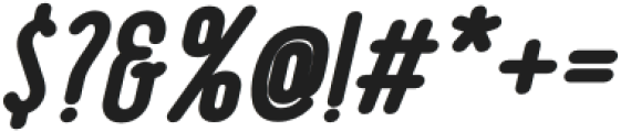 Traviz Bold Italic otf (700) Font OTHER CHARS