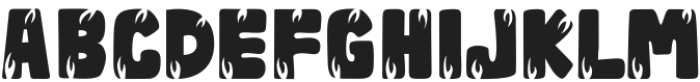 Treaks Firego Regular otf (400) Font UPPERCASE