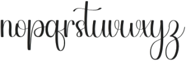 Treasure Home Regular otf (400) Font LOWERCASE