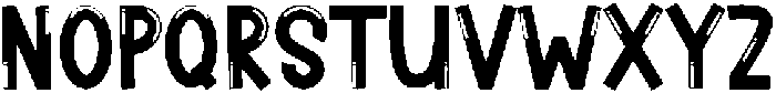 Treasure Regular otf (400) Font UPPERCASE