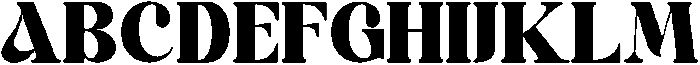 Treasure Times otf (400) Font UPPERCASE