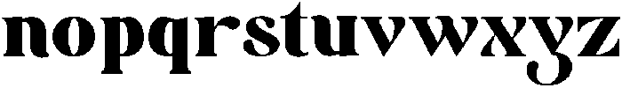 Treasure Times otf (400) Font LOWERCASE