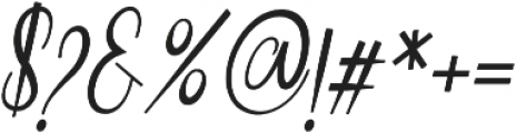 Treboken Italic otf (400) Font OTHER CHARS