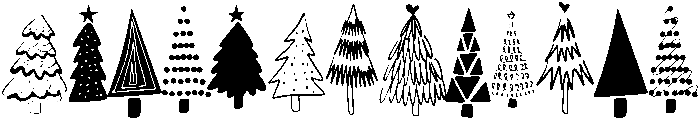 Tree Christmas Regular otf (400) FONT