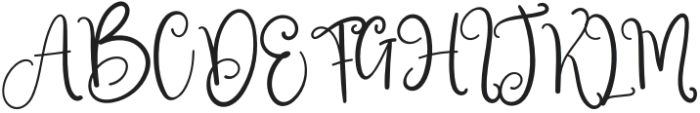 Tree Christmas Regular otf (400) Font UPPERCASE