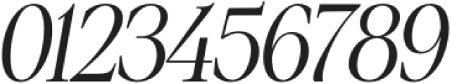 Treifany Bold Oblique otf (700) Font OTHER CHARS