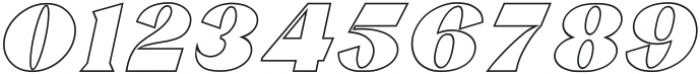 Trellis Line Italic Italic otf (400) Font OTHER CHARS