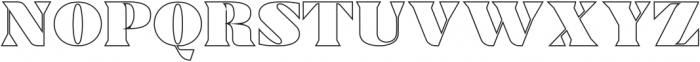 Trellis Line otf (400) Font UPPERCASE
