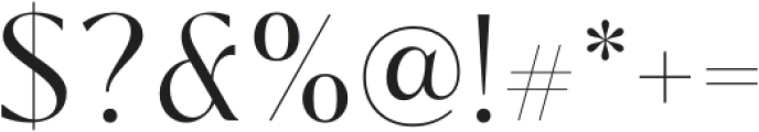Tremella Regular otf (400) Font OTHER CHARS