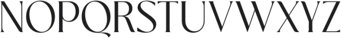 Tremella Regular otf (400) Font UPPERCASE