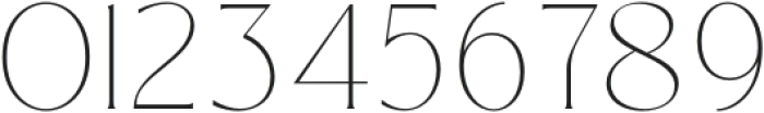 Tremella Thin otf (100) Font OTHER CHARS
