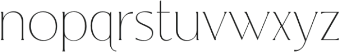 Tremella Thin otf (100) Font LOWERCASE