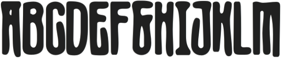 Tremos Blur otf (400) Font UPPERCASE