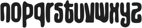 Tremos Blur otf (400) Font LOWERCASE