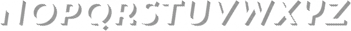 Trend Sans Three Italic otf (400) Font LOWERCASE