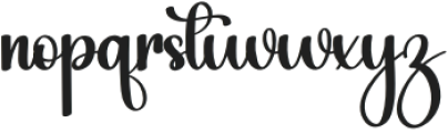 Trending Handmade Regular otf (400) Font LOWERCASE